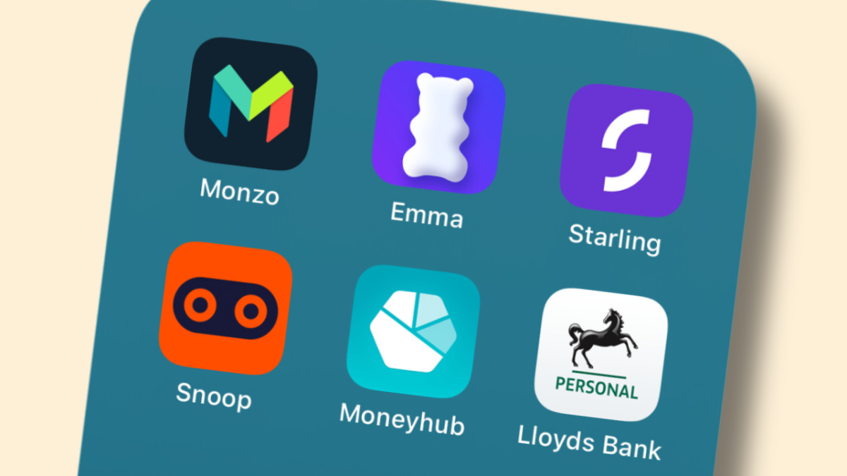 Person using smartphone budgeting app